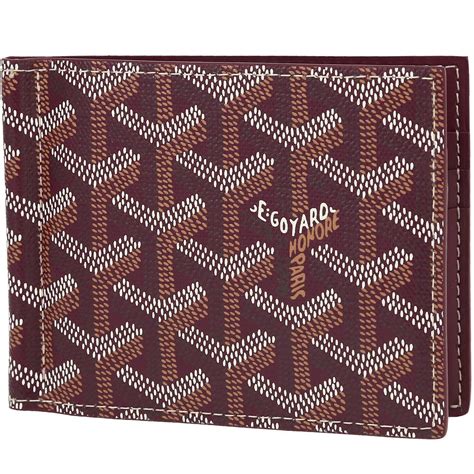 portafoglio goyard|goyard wallet company.